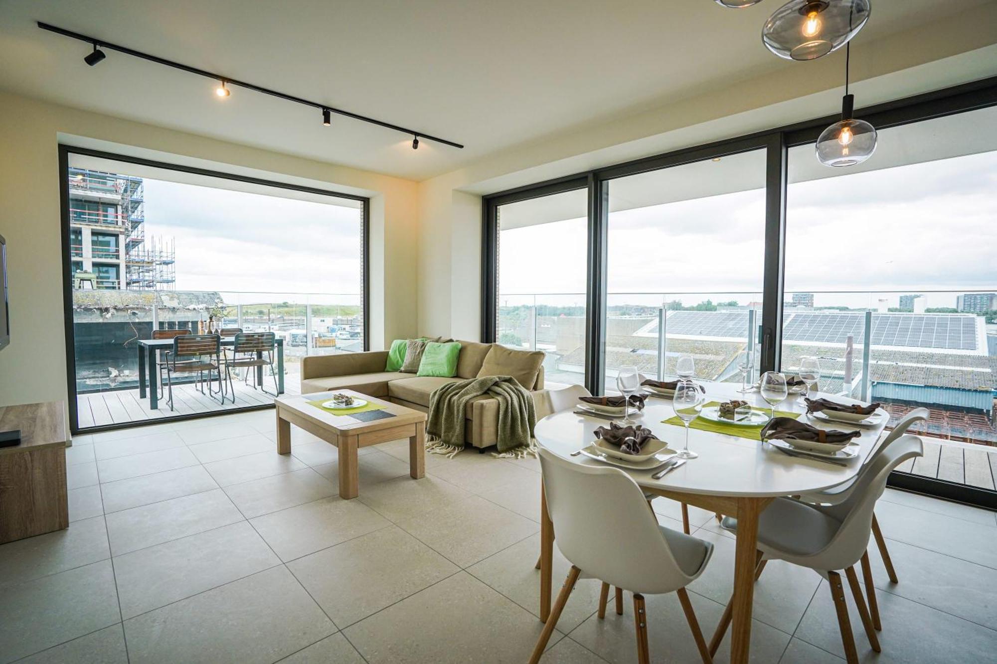 Huswell - Beautiful Apartment With Communal Pool And Gym Ostende Extérieur photo